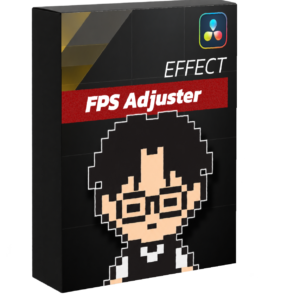กล่องเอฟเฟกต์ FPS Adjuster สำหรับ DaVinci Resolve ลด FPS และ Resolution